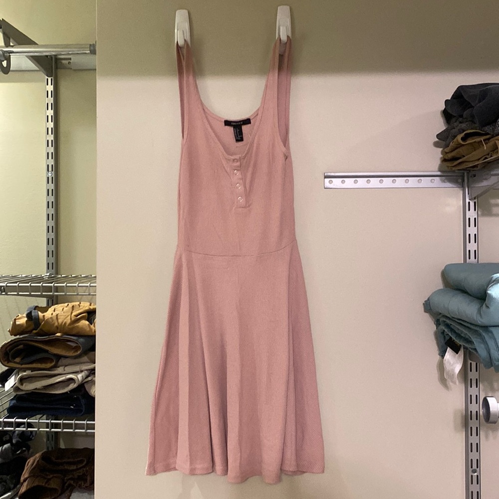Pink Knit Dress